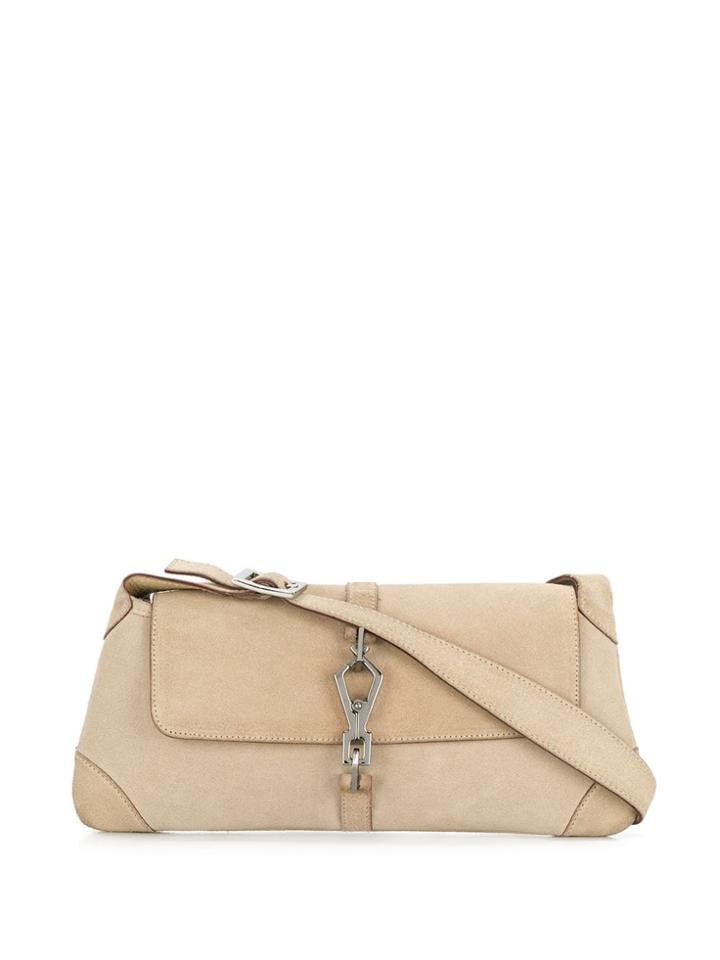 Gucci Pre-owned Clasp Fastening Handbag - Neutrals