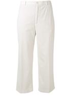 Aspesi Loose Fitted Trousers - White
