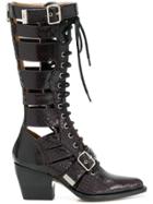 Chloé Rylee Boots - Red