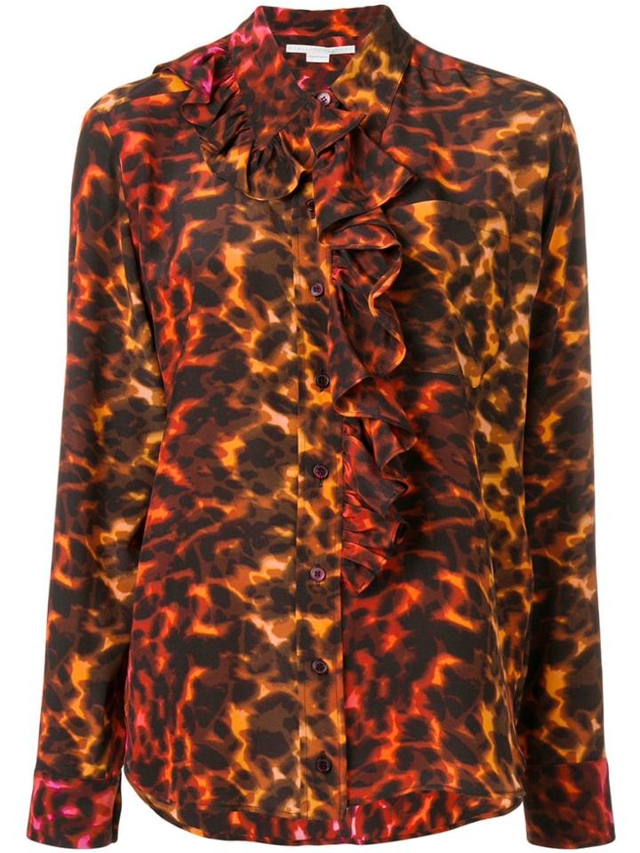 Stella Mccartney Ruffled Blouse - Brown