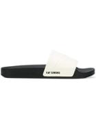 Adidas By Raf Simons Bunny Adilette Pool Slides - White