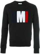 Ami Alexandre Mattiussi Terrycloth Ami Logo Sweatshirt, Men's, Size: Small, Black, Cotton