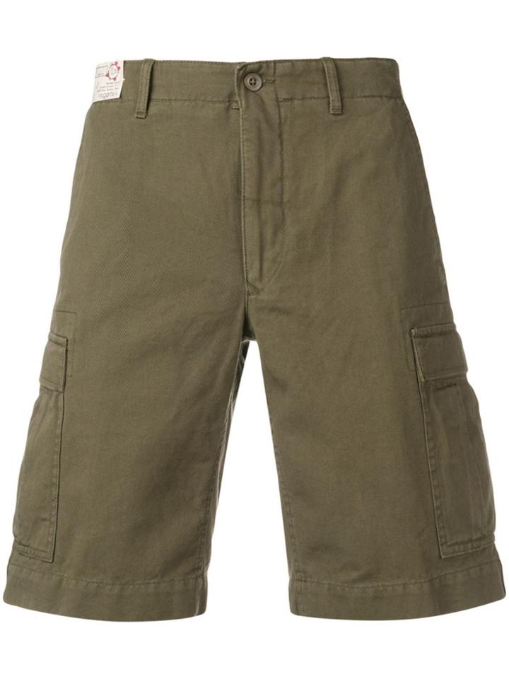 Incotex Classic Cargo Shorts - Green