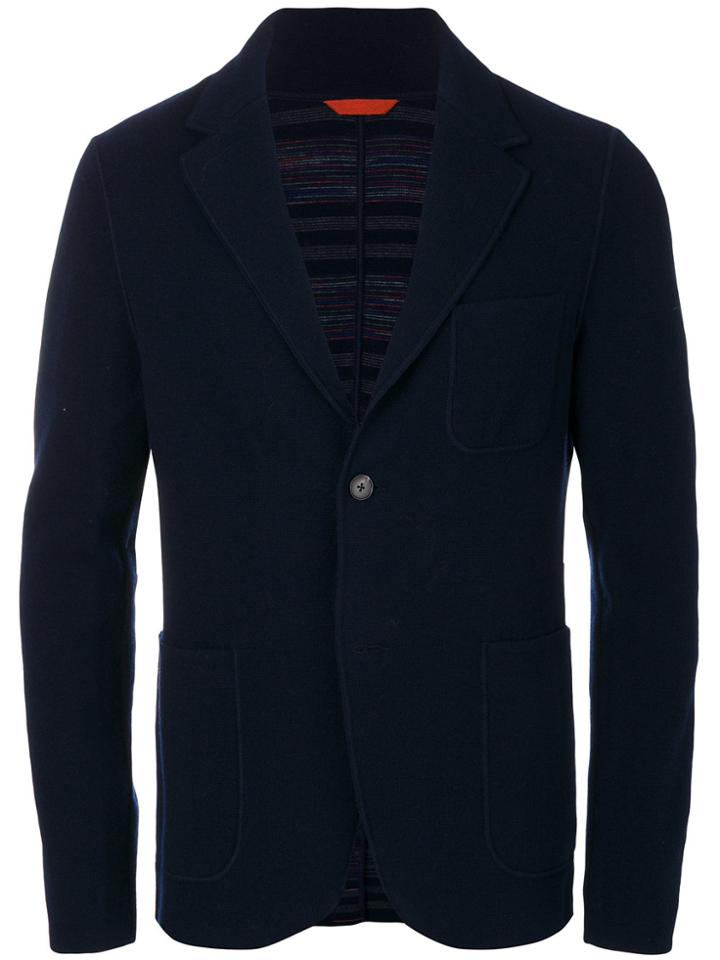 Missoni Single Breasted Blazer - Blue
