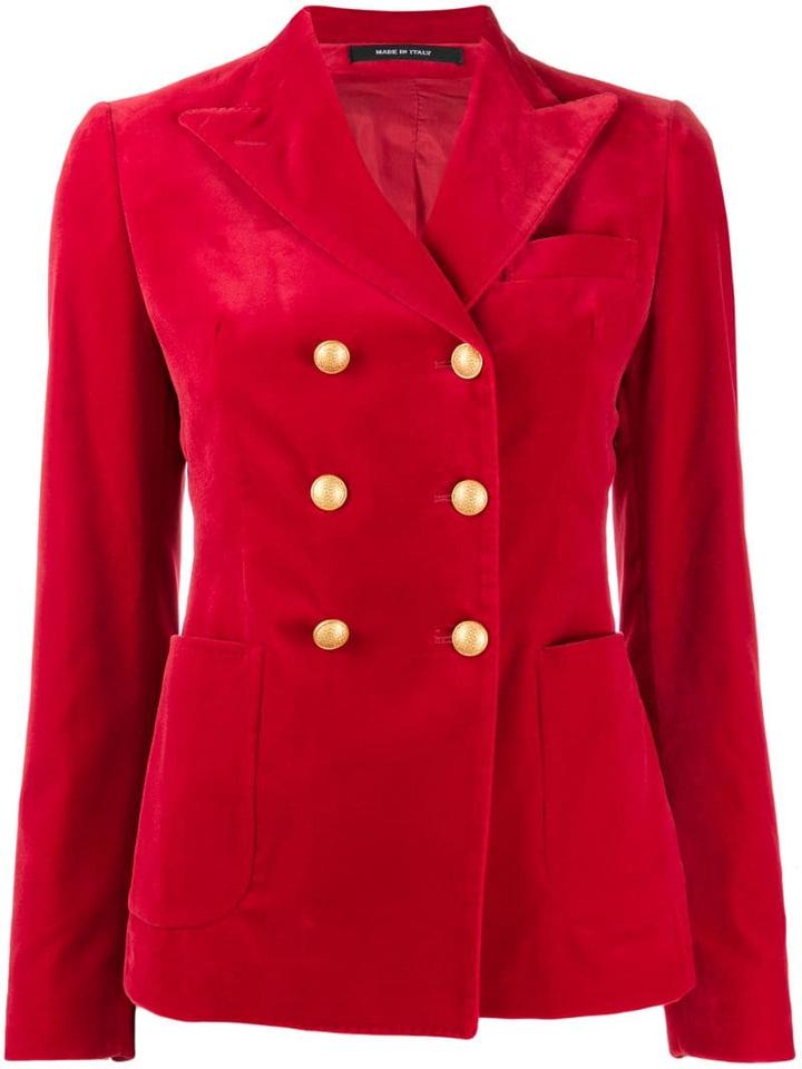 Tagliatore Janise Double-breasted Blazer - Red