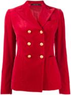 Tagliatore Janise Double-breasted Blazer - Red