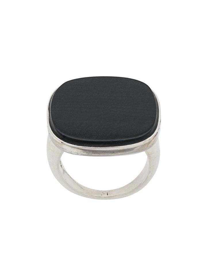 Wouters & Hendrix My Favourites Blue Eye Tiger Stone Ring - Silver