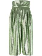 Marc Jacobs Sequin Wide-leg Trousers - Green