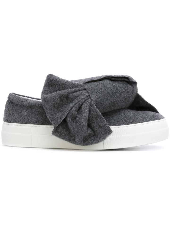 Joshua Sanders Bow Slip-on Sneakers
