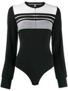 No Ka' Oi Intrigue Bodysuit Top - Black