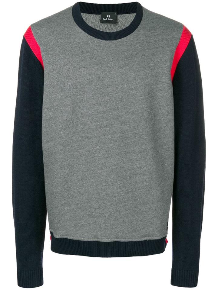 Ps By Paul Smith Longsleeved Sweatshirt - Grey