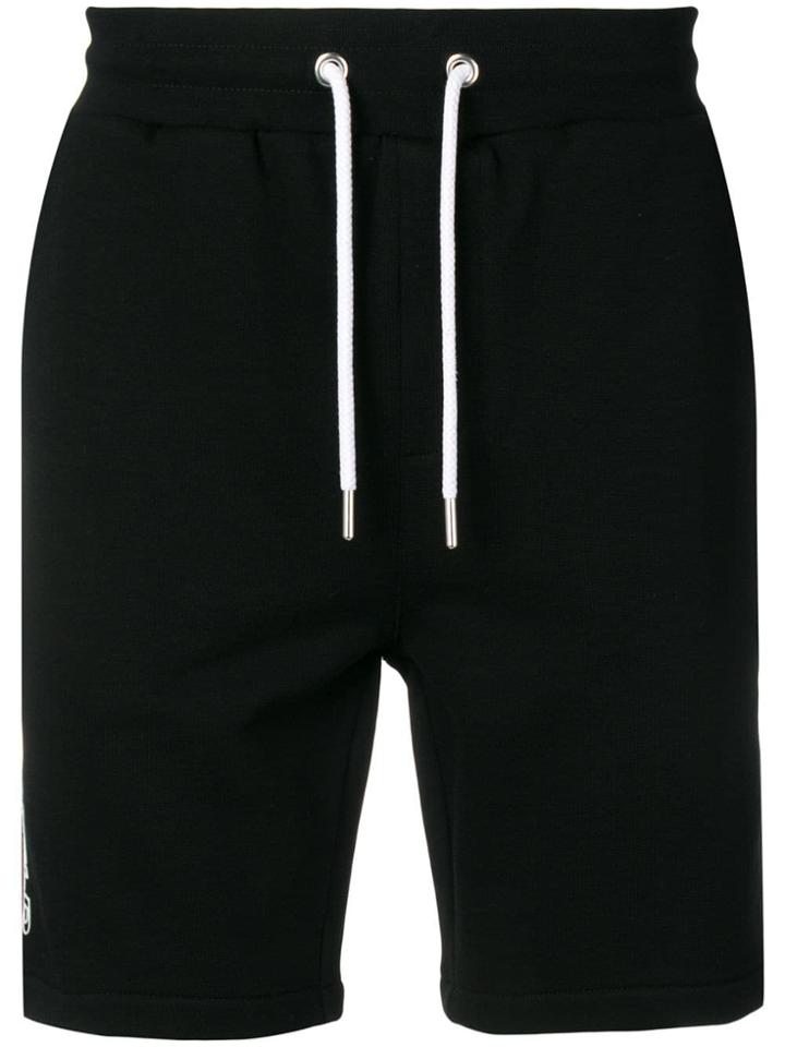 Karl Lagerfeld Side Logo Track Shorts - Black