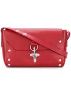 Mm6 Maison Margiela Studded Shoulder Bag - Red