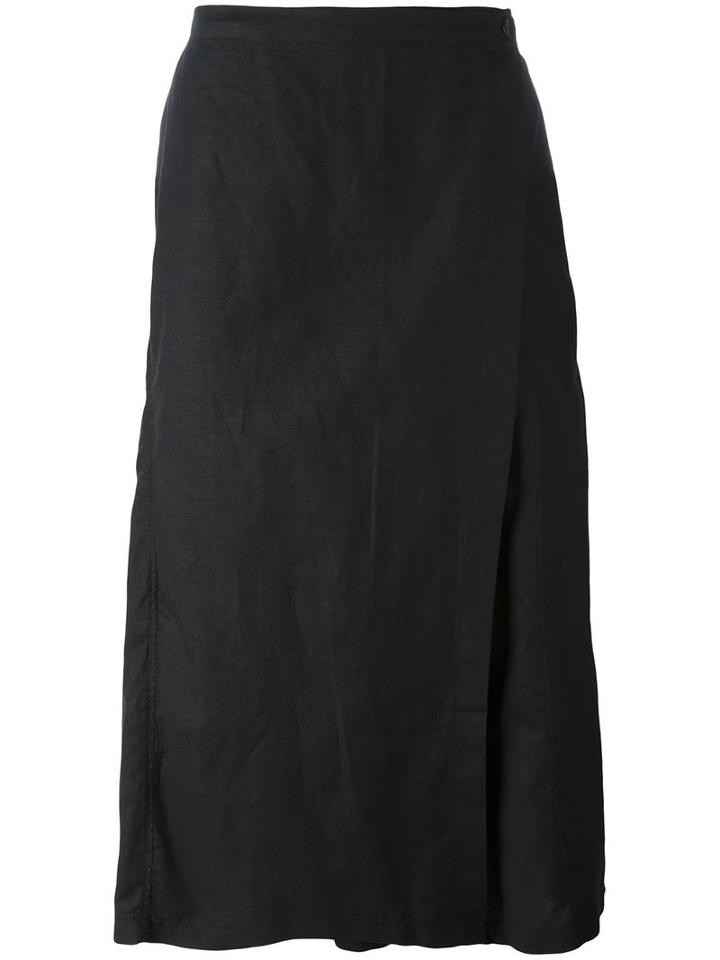 Army Of Me Apron Cropped Trousers, Men's, Size: Medium, Black, Cotton/linen/flax