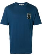 Mcq Alexander Mcqueen Logo Patch T-shirt - Blue