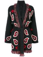 Alanui Fringed Cardi-coat - Grey