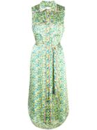 Cinq A Sept Hazel Print Dress - Green
