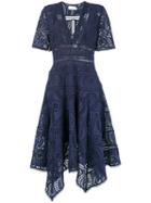 Zimmermann - Paradiso Embroidered Dress - Women - Cotton - 3, Blue, Cotton