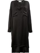 Faith Connexion Chest Pocket Dress - Black