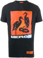 Heron Preston Printed Cotton T-shirt - Black