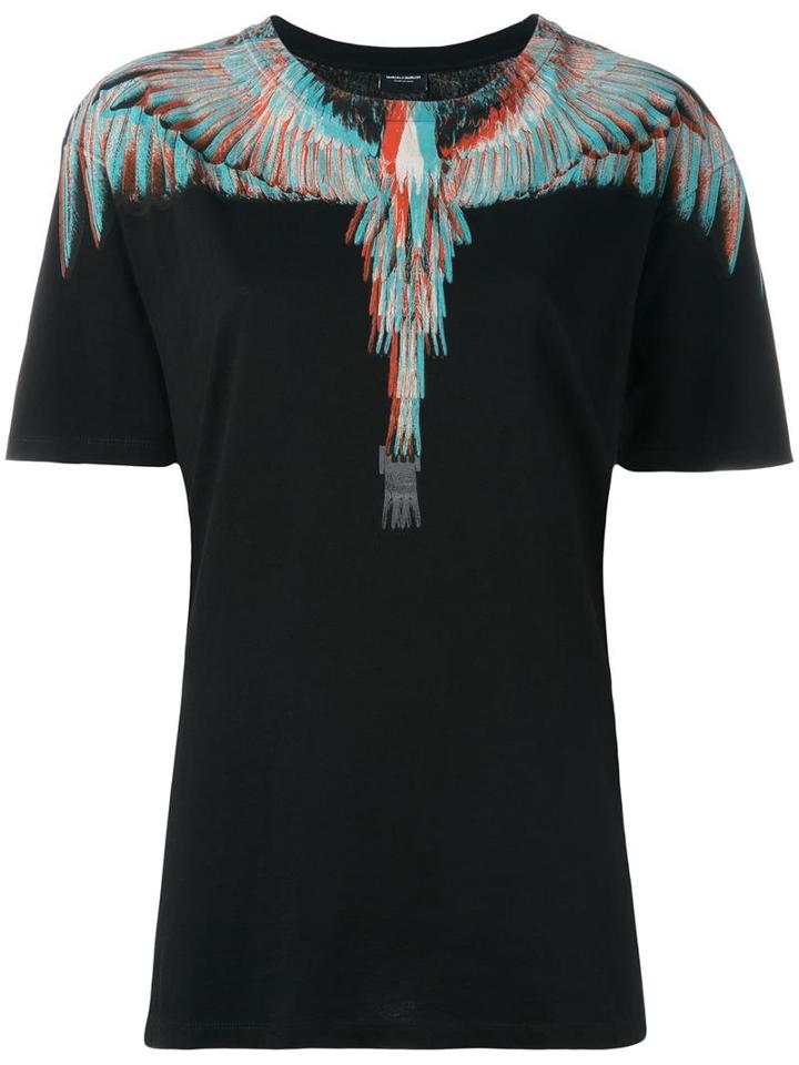 Marcelo Burlon County Of Milan Veronica T-shirt, Women's, Size: Xs, Black, Cotton