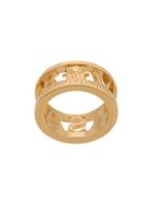 Versace Greca Logo Ring - Gold