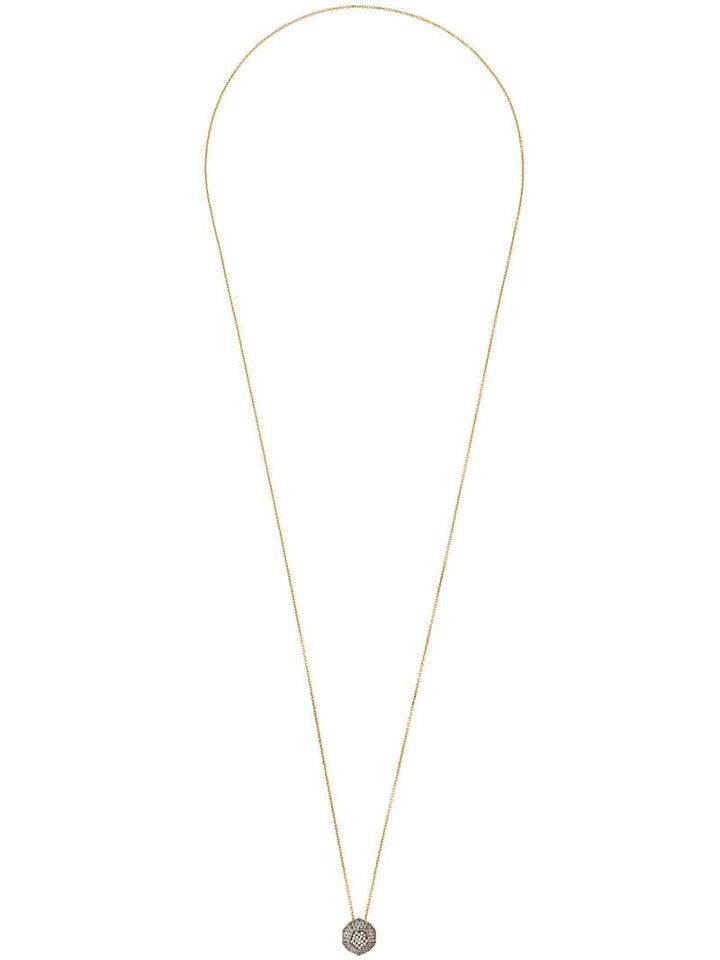 Noor Fares Solid Dodecahedron Pendant Necklace - Gg