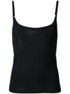 J.w.anderson - Spaghetti Strap Vest - Women - Polyester/rayon - S, Black, Polyester/rayon