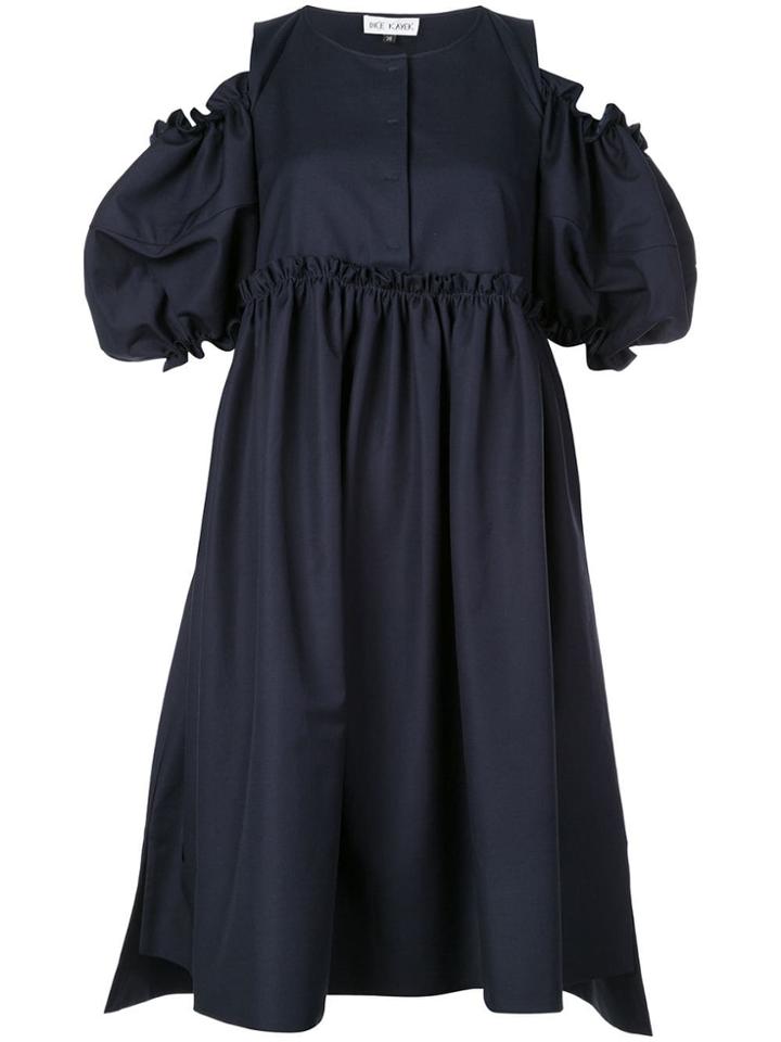 Dice Kayek Flared Midi Dress - Blue