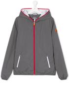 Save The Duck Kids Hooded Jacket - Grey