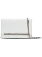 Casadei Twist-lock Clutch Bag - White