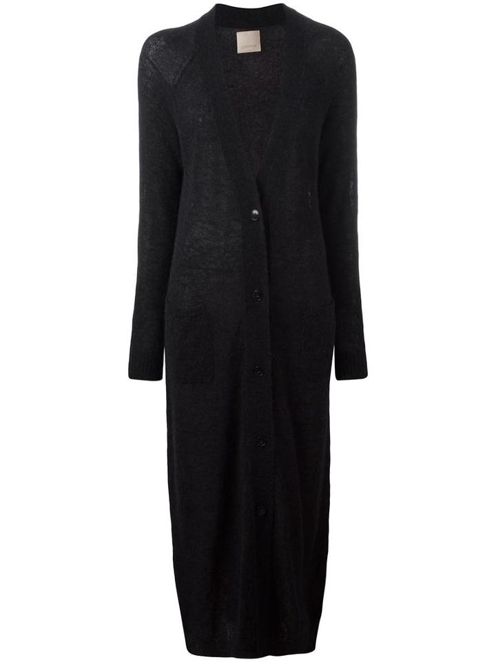 Laneus Long Cardigan, Women's, Size: 44, Blue, Alpaca/wool/polyamide