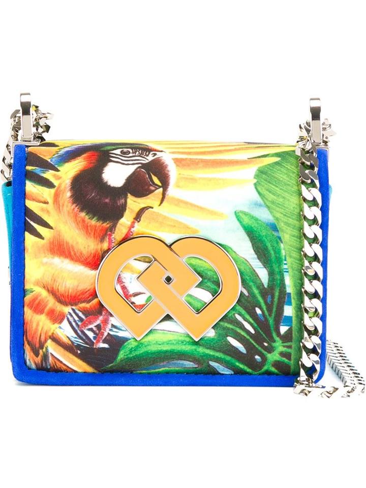 Dsquared2 Parrot Print Crossbody Bag