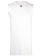 Rick Owens Fitted Tank Top - White