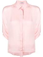 Styland Short Sleeved Shirt - Pink & Purple