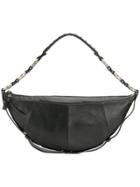 Yves Saint Laurent Vintage Zipped Banana Bag - Black