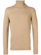 Roberto Collina Turtleneck Fitted Sweater - Neutrals