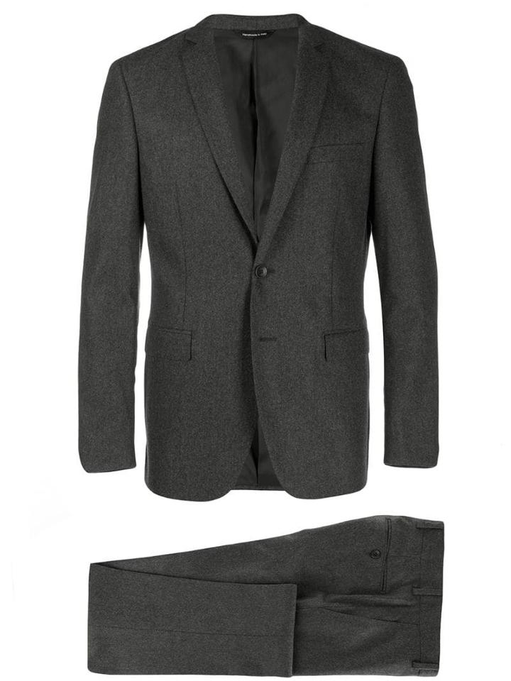 Tonello Tonello - Man - Abito Classico Flanella - Grey