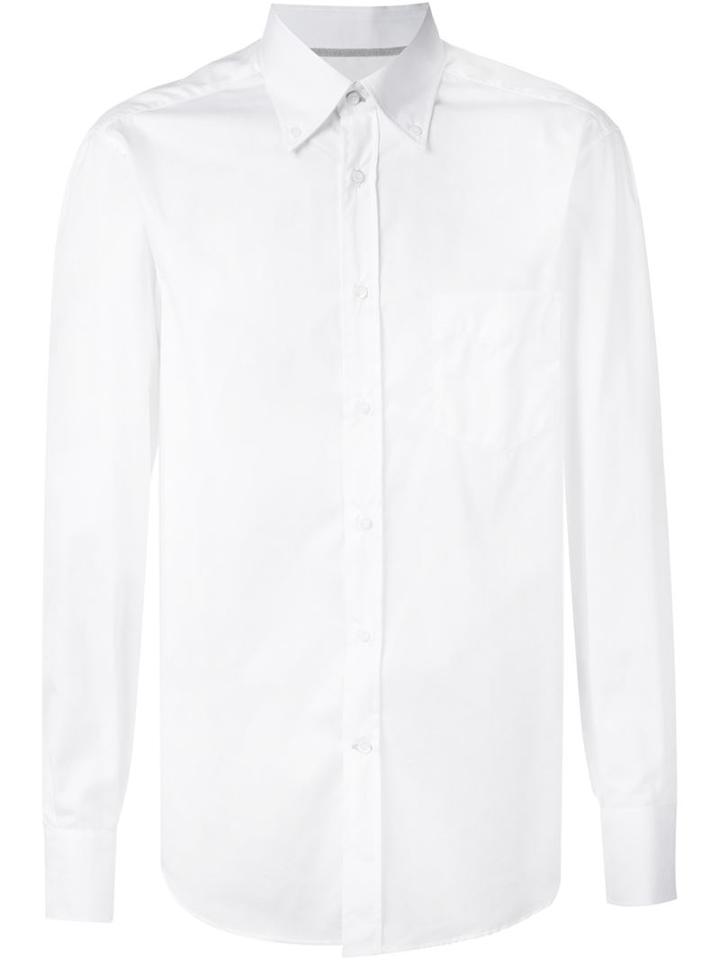 Brunello Cucinelli Button Down Shirt, Men's, Size: S, White, Cotton