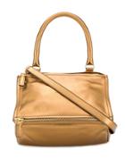 Givenchy Bronzed Cross Body Bag - Gold