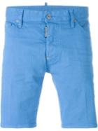 Dsquared2 Denim Shorts, Men's, Size: 48, Blue, Cotton/spandex/elastane