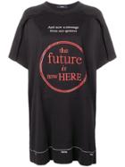 Diesel The Future Is Here Oversized T-shirt - Black