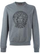Versace 'versace Gym' Sweatshirt, Men's, Size: 4, Grey, Cotton/polyester/polyamide/viscose