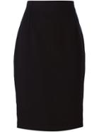 Versace Vintage Pencil Skirt - Black