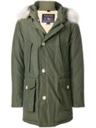 Woolrich Fur-trim Parka Coat - Green