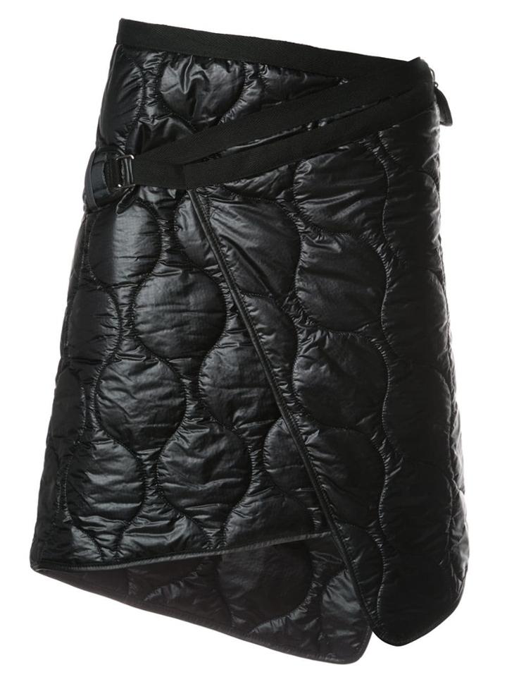 Takahiromiyashita The Soloist Asymmetrical Wrap Shorts - Black