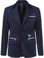 Prada Technical Jersey Jacket - Blue