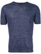 Tagliatore Plain T-shirt - Blue