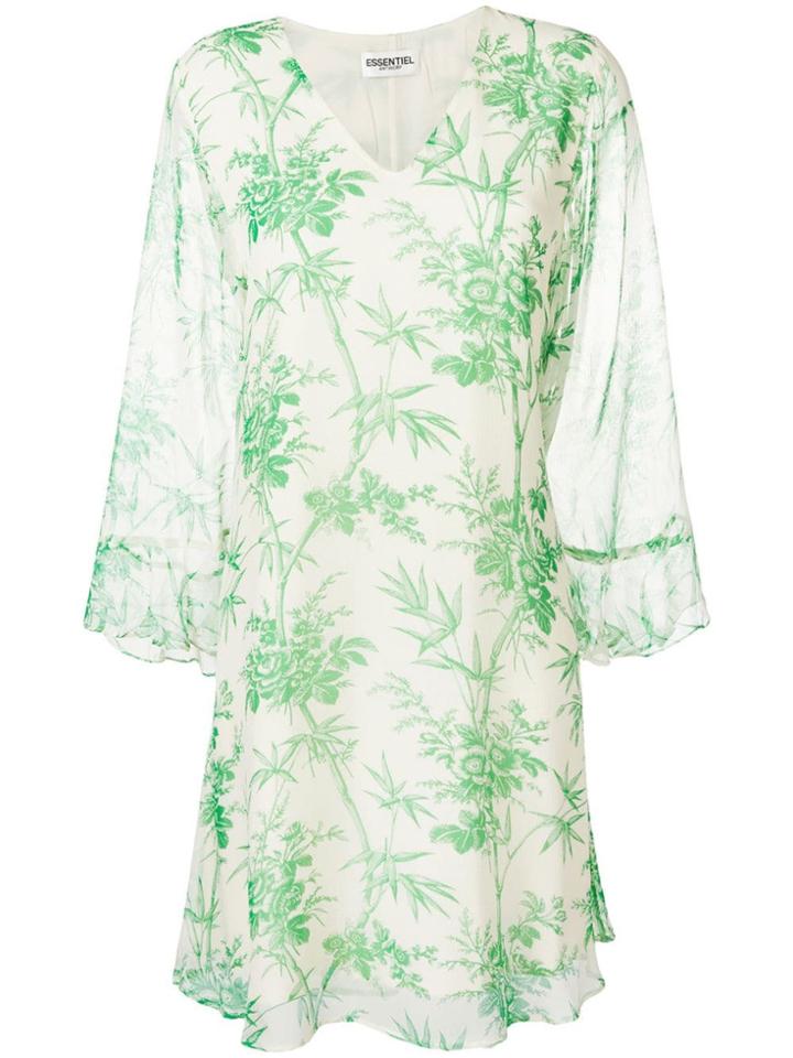 Essentiel Antwerp Silverlyn Floral Dress - Green