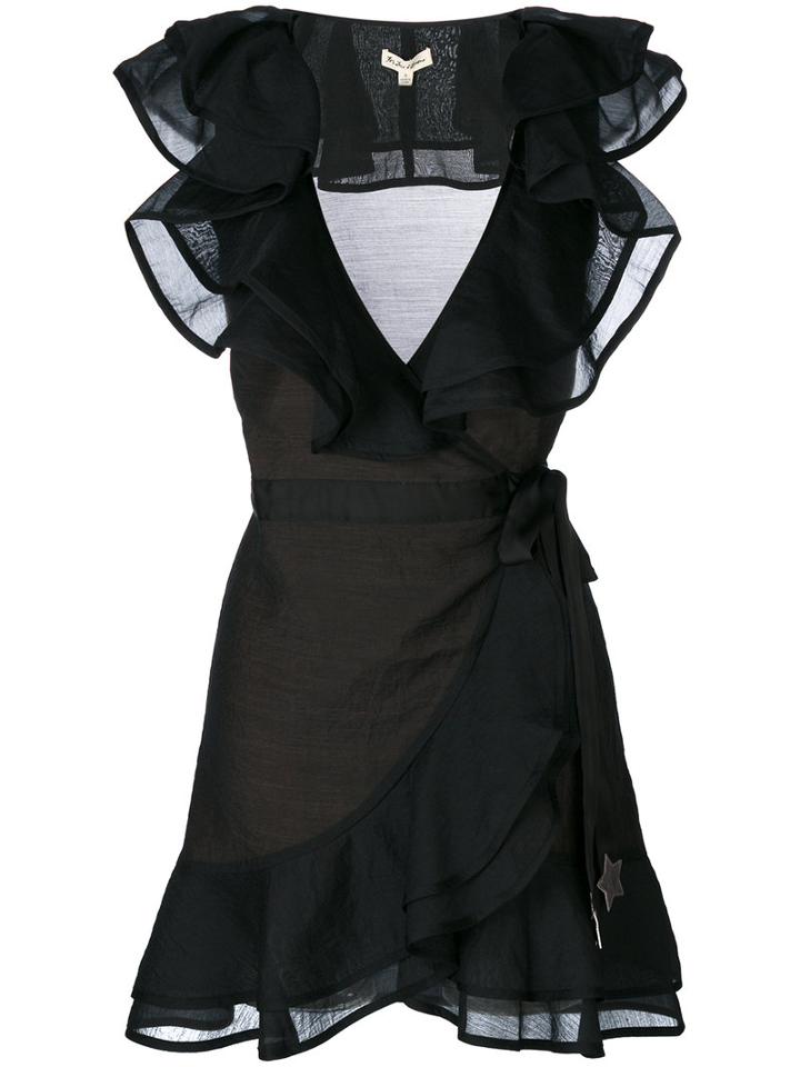 For Love And Lemons - Bowie Star Dress - Women - Polyester/spandex/elastane - M, Black, Polyester/spandex/elastane